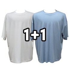 테라 국내제작 당일발송 1+1 여름 쿨 아이스 오버핏 반팔 티셔츠