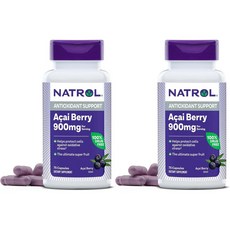 나트롤 아사이베리 항산화 900mg 캡슐, 75정, 2개