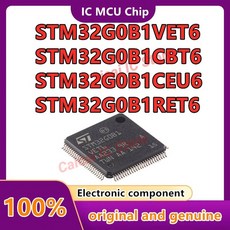 IC 칩 마이크로 컨트롤러 MCU/MPU/SOC STM32G0B1VET6 STM32G0B1CBT6 STM32G0B1RET6 10 개/몫, [02] STM32G0B1CBT6, 10개