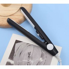 탠시 고데기 미니고데기 휴대용 유선고데기 판고데기, 블랙