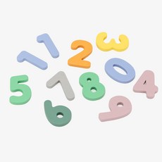 쏠앤샘 알파벳 한글 숫자 원목자석블럭, 파스텔, 1세트 파스텔, 1개