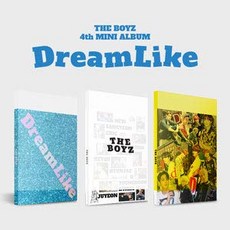 노 브랜드 제품 THE BOYZ (더 보이즈) - DreamLike (버전 / CD + 소책자 92P 호토진 12P 포토 카드 1 종 엽서 스티커 팩 종) ★★ Kstargate (DAY Ver.)