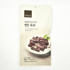 (롯데백화점)올가 무항생제 한우 육포 (50g), 1개, 50g