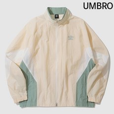 엄브로 딜라이트 스탠넥 웜업자켓 UO121CJK31-CRM