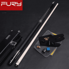 롱고니 큐 몰리나리 마이다스 당구 포켓 4구 3구 풀 스틱 큐대 FURY LY 클래식, 12.5mm, LY-2 사각 케이스 세트