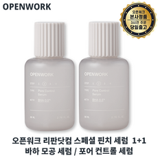 정품) 리판닷컴 스페셜 핀치 세럼 I 오픈워크 포어 컨트롤 세럼 I OPENWORK 바하세럼 모공세럼 +스토어샘플증정, 2개, 81ml