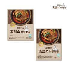 김하진 깊은맛 흑염소탕 보양 진한국물 전골 700g 2팩, 단품