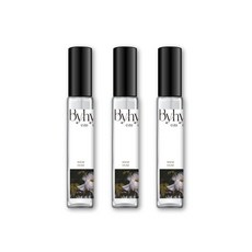 바이향 미니향수 오 드 뚜왈렛 스노우머스크, 3개, 20ml
