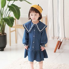 아이블리 가을 여아 케이프청원피스