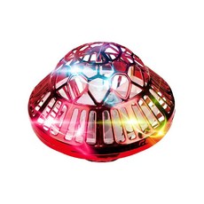 드론 부메랑 팽이드론 완구 플라잉 스피너 시크 플라잉 UFO 장난감 [KC안전인증제품], 레드, 1개