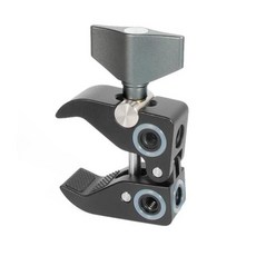 사진 슈퍼 클램프 1/4 ''및 3/8 '' 'DSLR 카메라 용 나사 크로스 바 고리 선반을위한 라이트 스탠드 막대, 01 WN40, 1개
