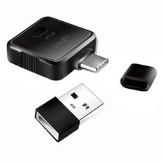 [해외] 미니무선 블루투스 어댑터 동글 미니 USB 타입 C 헤드폰 송신기 자동 웨이크 업 NS 스위치 PS4 유니버설, 상세내용표시