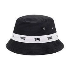 PXG UV 마이크로 로고 버켓 골프모자 블랙, 화이트