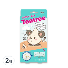 해서린 포어 클리어 피지 코팩 티트리, 8개입, 2개