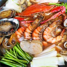 모듬해물탕참치액육수