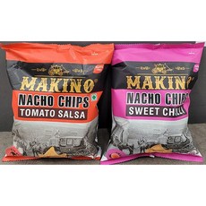 MAKINO 마키노 나쵸 칩스 100g (1.토마토 살사 2.스위트 칠리 / 2종 택1) / 인도, 1.토마토 살사, 1개