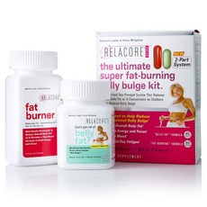 아마존 직구 베스트 RELACORE Ultimate Super Fat-Burning 배꼽 벌지 키트 105 카운트, 1개