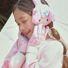 여아용 마이멜로디 터치 장갑