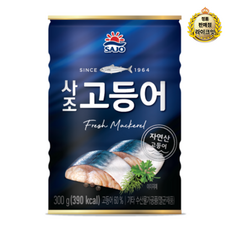 라이브 사조 고등어 통조림, 300g, 14개