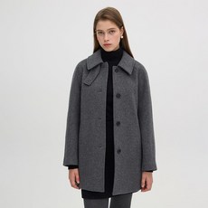 올리브데올리브 하프기장 벨티드 울 코트 OH4XH0960