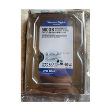 웨스턴 디지털 Blue 500GB PC 하드 드라이브 HDD SATA 6 Gb/s WD5000AZRZ - 00HTKB0