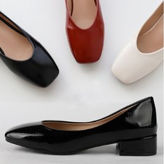 THE HEEL:LAST AVENUE [더힐슈즈] 에나멜 여성구두 여성로퍼 플랫슈즈 3cm/3color sjlv0020