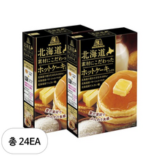 모리나가 홋카이도 핫케익 믹스, 300g, 24개