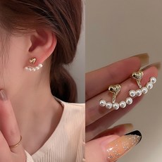 진주일자귀걸이