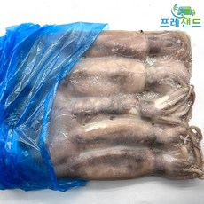 오징어 베이트 3kg 냉동 수입 통오징어 업소용 냉동 9-10미