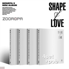 [예판4종세트] 몬스타엑스 MONSTA X SHAPE of LOVE 미니앨범 11집