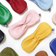 [아이망] 패션파우치 렌즈 클리닝이 되는 안경케이스 선글라스케이스 안경닦이 소프트케이스