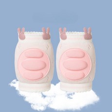 땀띠 ZERO 3D 쿠션 여름 메쉬 무릎 보호대 걸음마 아기 매쉬, 핑크, 1개