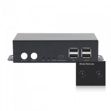 NEXT-7902KVM-DUALKP 4K HDMI2.0 2포트 듀얼모니터 KVM 스위치, 1개