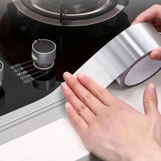 알루미늄테이프 20M 가스레인지 싱크대 모서리 이음부 단열 난연성재질 마감 및 보수, 1개