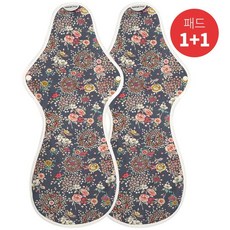 한나패드 면생리대 슈퍼울트라 오버나이트 2종세트 패드1+1, 옵션B, 상세설명 참조