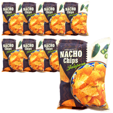피코크 나쵸칩 할라피뇨, 100g, 8개