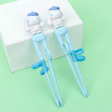 메리마켓 국내생산 산리오 시나모롤 유아동 교정 젓가락 1단계, 1개, 왼손