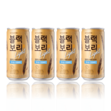 하이트진로 블랙보리 라이트 음료, 175ml, 30개