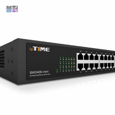 IPTIME 24포트 스위칭 허브 MINI 스위치 아이피타임 SW2400plus-, 단일상품