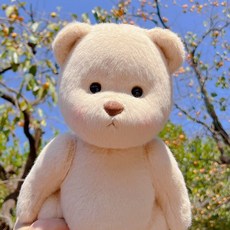 레나베어 옷 인형옷 곰인형옷 봉제인형 장난감, 밀크티