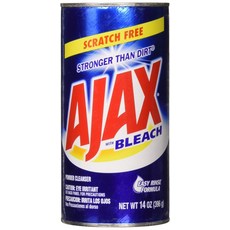 Ajax Powder Cleanser with Bleach 14 oz (396 g) (2 Ajax Powder Cleanser with Bleach 14 oz (396 g) (, 2개, Blue
