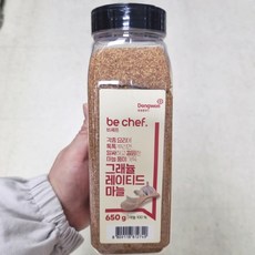 동원홈푸드 그래뉼레이티드 마늘, 650g, 1개