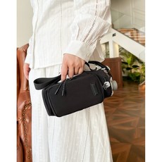 텀블러가방 물병가방 미니수납가방 체험학습 산책가방, 올인원블랙, 1개