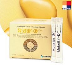 [공식판매처]뮤코바 G 플러스 30포 글루타민 초유 유산균, 300g, 1개
