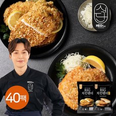 [허닭식단] 닭가슴살 BIG 치킨텐더 치즈, 100g, 40개