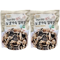 명인이 만든 찹쌀가득 김부각, 240g, 2개