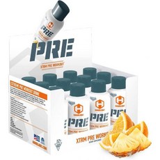 HARDLABZ PRE – Extra Strength Liquid Pre-Workout Energy Shot Zero Sugar 2oz -12 pack, Orange-Pineapple, 1개