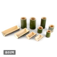 대나무통 용기모음 ( 캠핑 식기 통대나무 용기 나무그릇 죽통밥 대통밥 만들기 삼겹살 밥통 찜기 수육 만들기 찜그릇 ), 01. 대나무통 밥 M 높이11cm, 1개