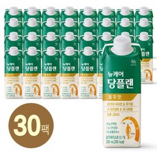 [KT알파쇼핑][대상웰라이프]뉴케어 당플랜 200mlx30팩 1박스 (스마일팩), 30개, 200ml
