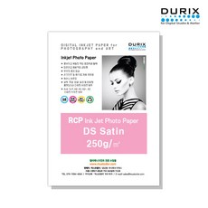 두릭스 양면 사틴 250g DURIX DS Lustre 4x6 5x7 A4 인화지 사진인화지 포토용지 사진용지 반광택 /샘플용지 증정, 5x7 100매